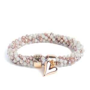 Beadz beige mix hart