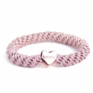 Charmz oud roze (rosé goud hart)